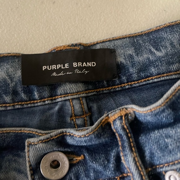 Purple Brand Blue Denim Jeans